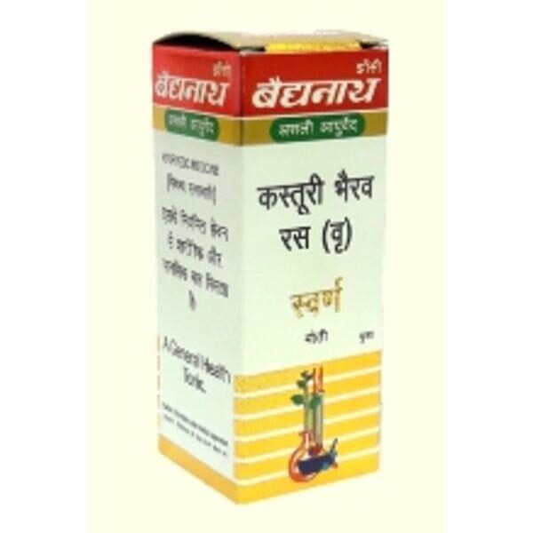 Baidyanath Kasturibhairava Ras (10 tab)