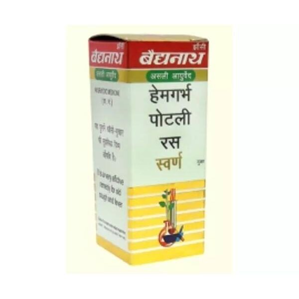 Baidyanath Hemgarbha Pottali Ras (SMY) (5 tab)