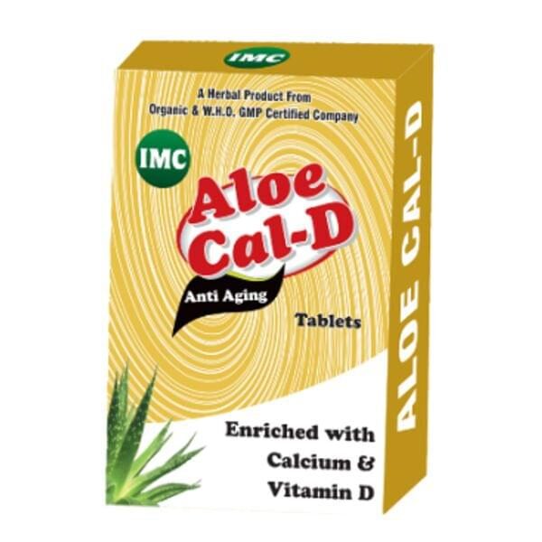 Aloe Cal-D 60 Tablets
