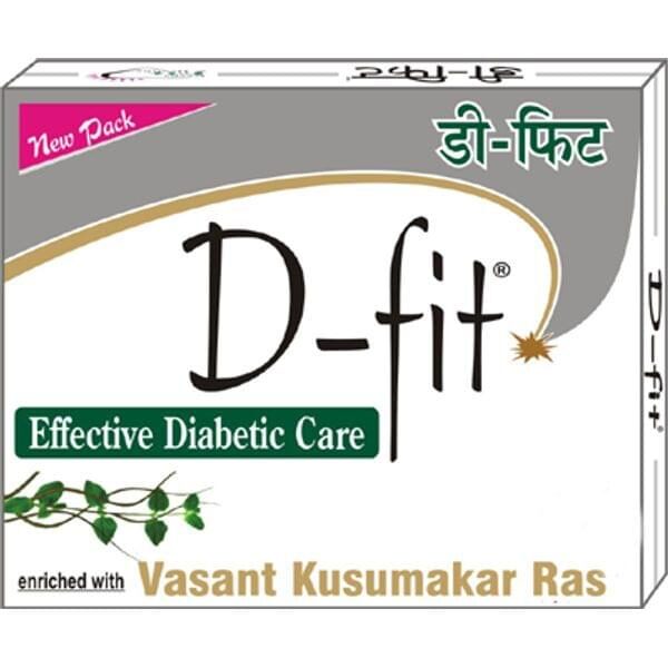 D-Fit Capsules 60 Capsules-blood sugar levels in diabetic