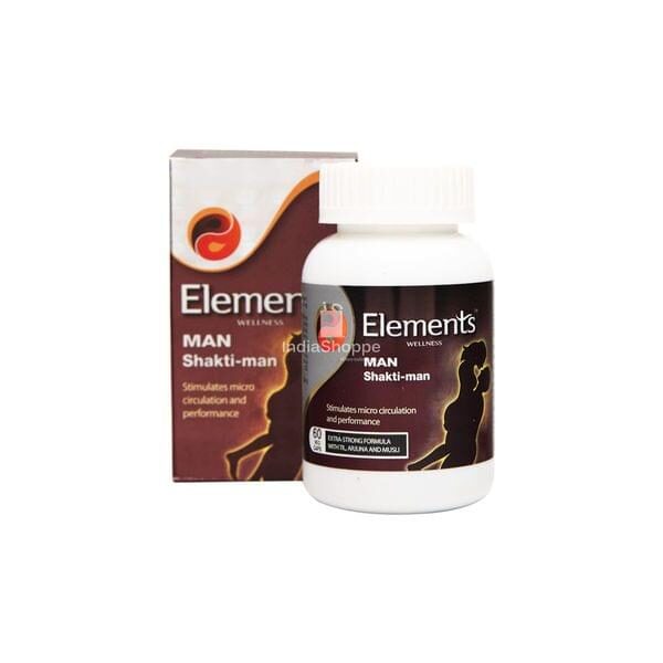 Elements Man Shakti Man 60Caps On & On