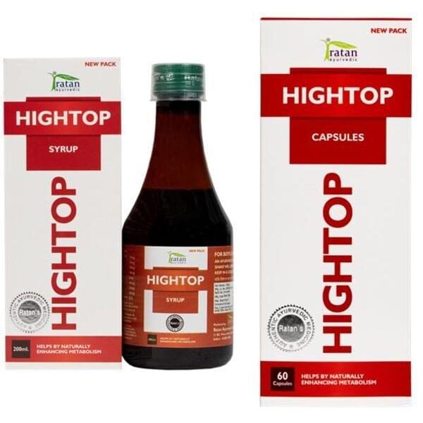 Ratan Hightop Syrup 200 ml & 60 Capsules | 1 month course