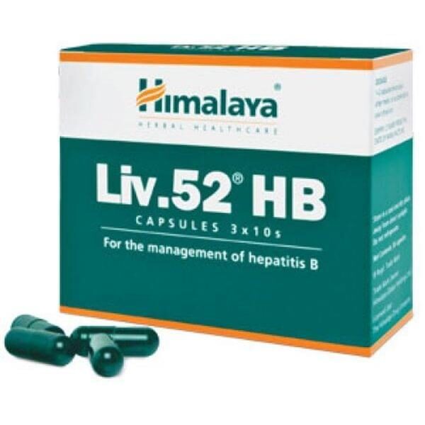 Himalaya Liv.52 HB 30 Capsules-for treatment of Hepatitis B