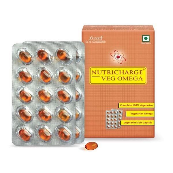 RCM Nutricharge Veg Omega 30 Tablet: Vegetarian Source of Omega-3 Fatty Acids