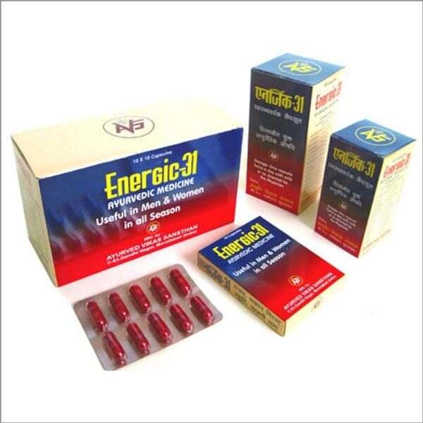 Energic 31 combo of 2 packs 80 capsules