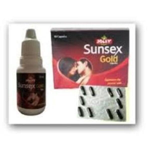 Jolly Sunsex Gold OIl 15ml combo of 3 packs