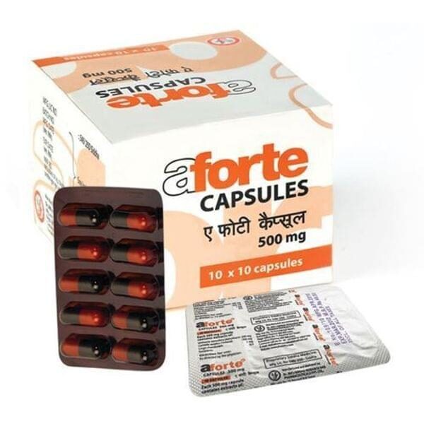 Jrk siddha Aforte capsule 10x10 blister packing