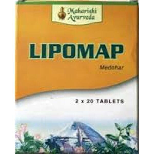 Maharishi ayurveda Lipomap Tablets 2*20 tablets