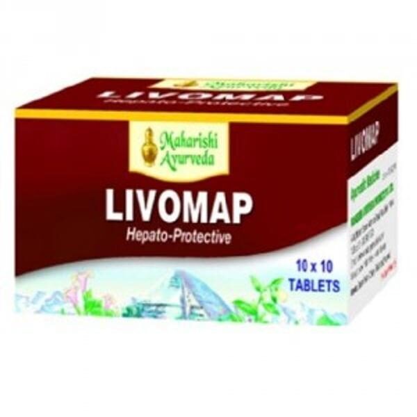 Maharishi ayurveda Livomap tablets 10*10 tablets