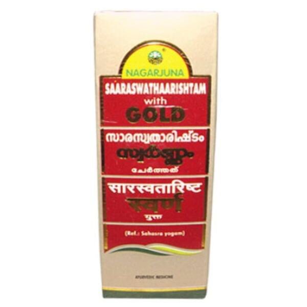 Nagarjuna Saaraswathaarishtam with Gold 25ml