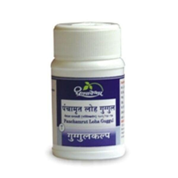 Dhootapapeshwar Panchamrut Loha Guggul 60 tablets