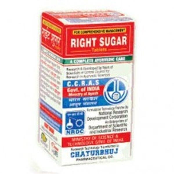 Right Sugar 120 Tablets Chaturbhuj Pharmaceuticals