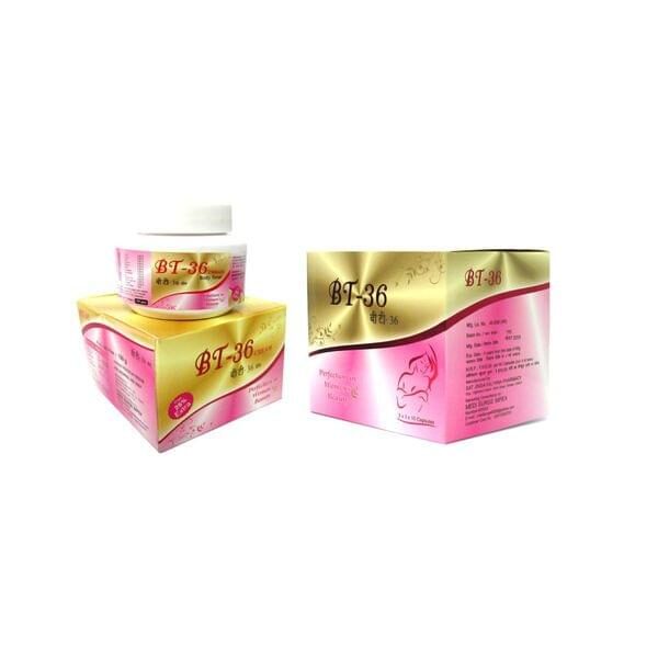Soliel Combo Pack BT36 Capsules 90s Pack and BT36 Cream 100gm Pack