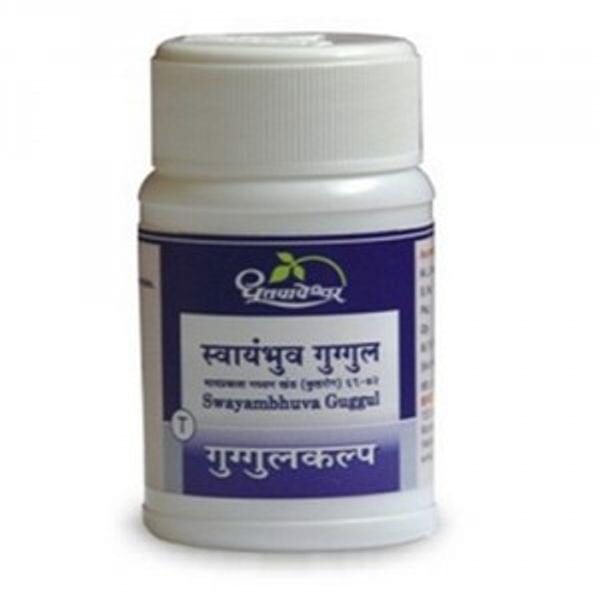 Dhootapapeshwar Swayambhuva Guggul 60 tablets