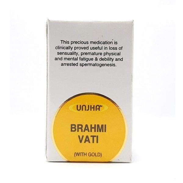 Unjha Brahmi Vati with Gold 30 tablet