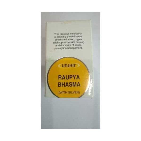 Unjha Raupya Bhasma with Silver 1 gm