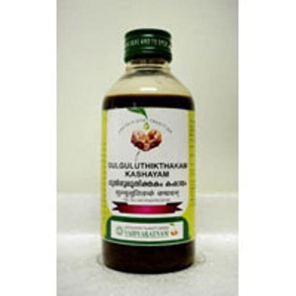 Vaidyaratnam Gulguluthikthakam Kashaya Gulika 100 Tablet