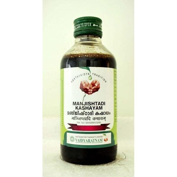 Vaidyaratnam Manjishtadi Kashaya Gulika 100 Tablet