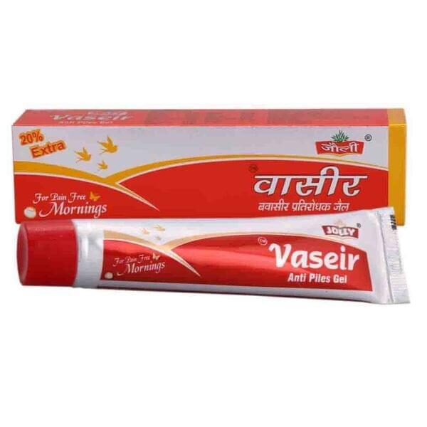 Jolly Vaseer Gel Anti - Piles Gel 25g combo of 5 packs