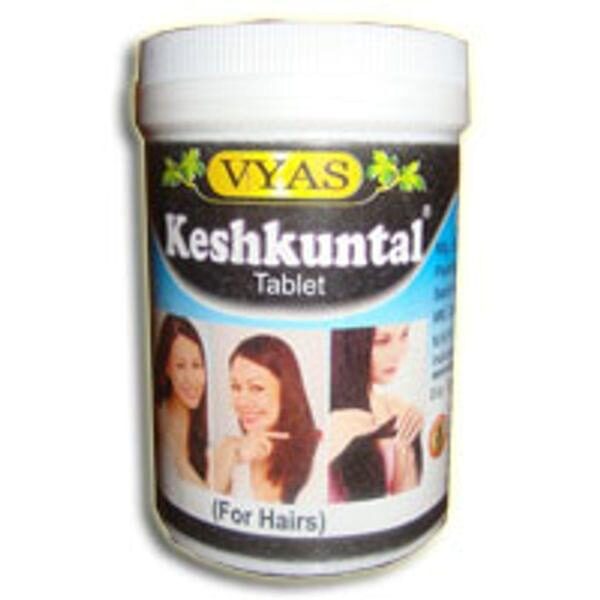 Vyas pharmaceuticals Kesh Kuntal 100 Tablet pack of 3