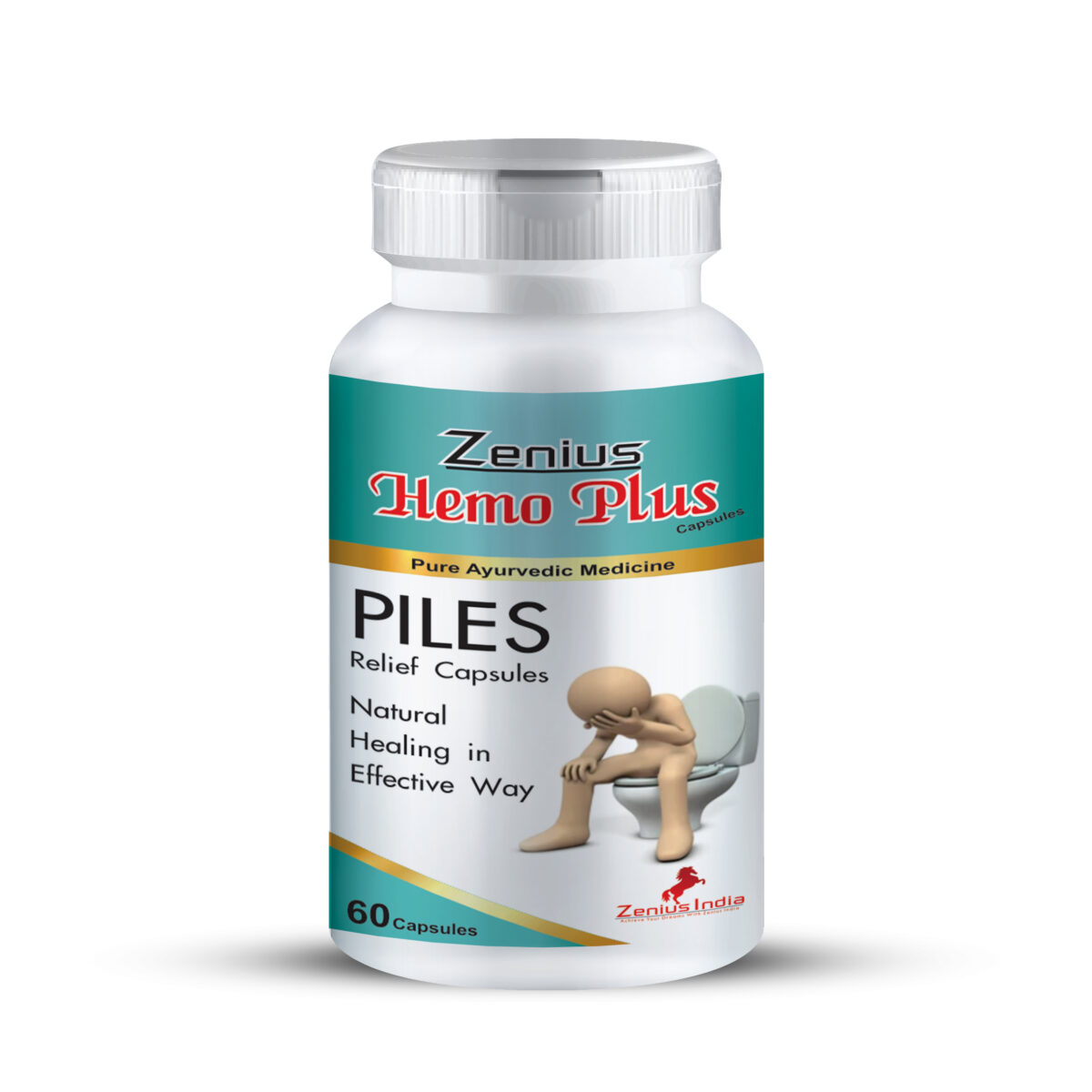 Piles capsule | Hemorrhoids treatment capsule | Bawaseer ki dawai | Piles stop capsule - 60 Capsules