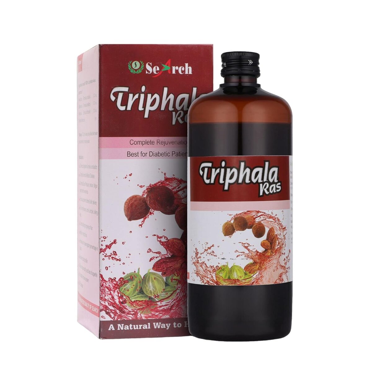 Triphala Ras Relieves Constipation & Improves Digestion 500ml | SEARCH PHARMA