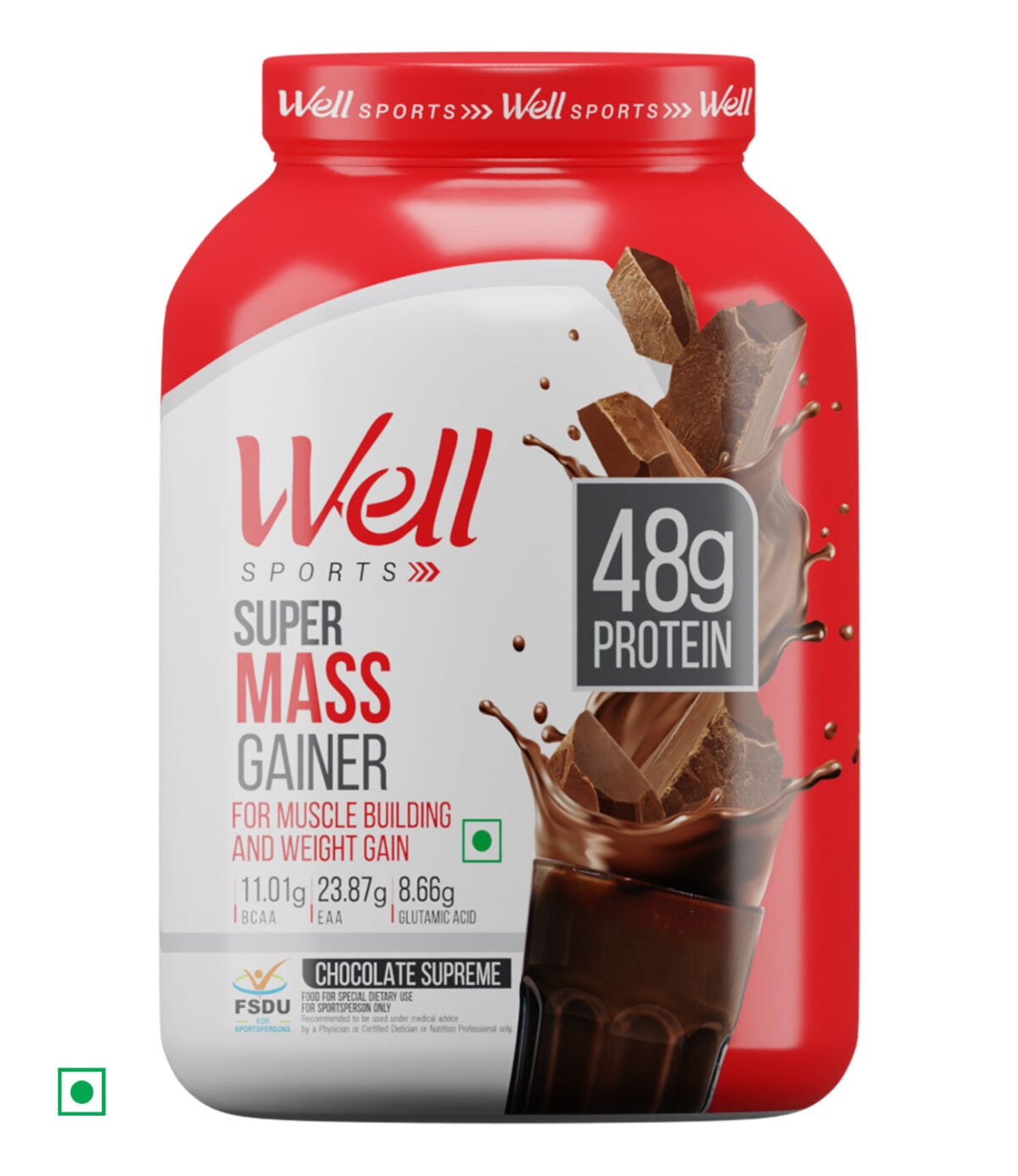 Well Sports Super Mass Gainer 3 Kg | Modi Care