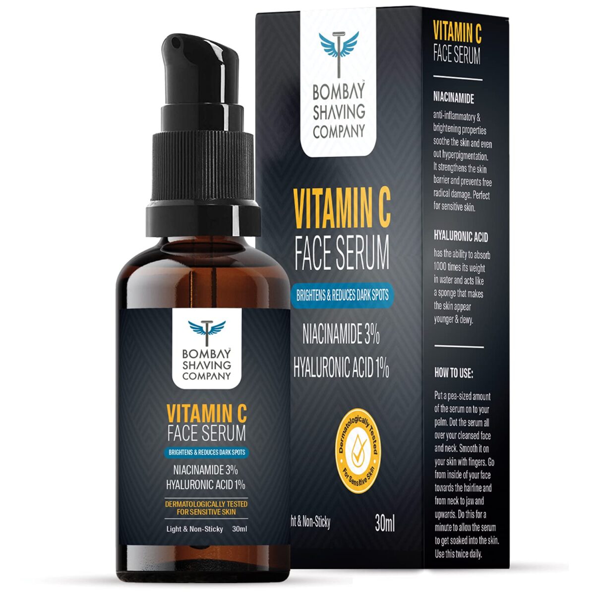 Vitamin C Face Serum, 30ML| Bombay Shaving