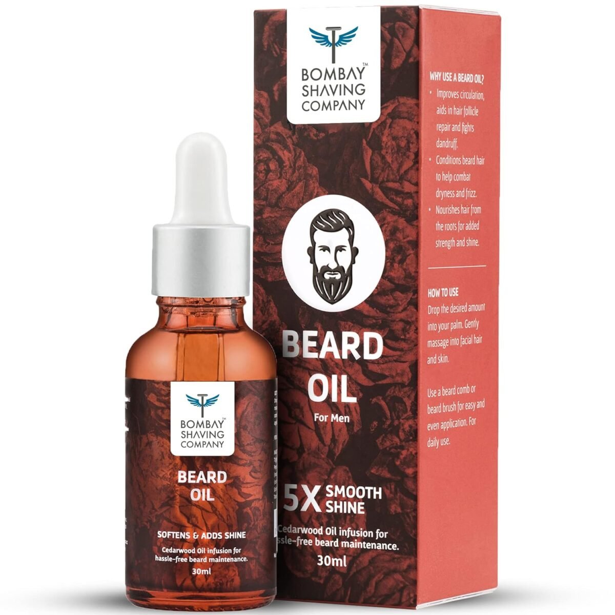 Beard Oil Cedarwood 30ml| Bombay Shaving