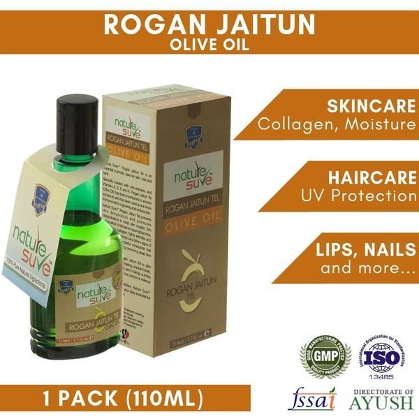 Nature Sure Rogan Jaitun Tail (Olive Oil) For Men & Women - 1 Pack ...