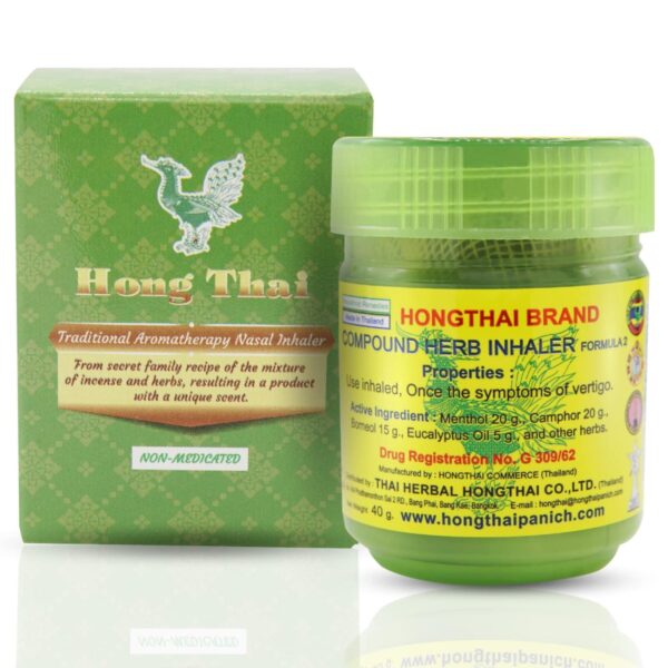 Hong Thai Traditional Thai Herbal Inhalant - 40 GM