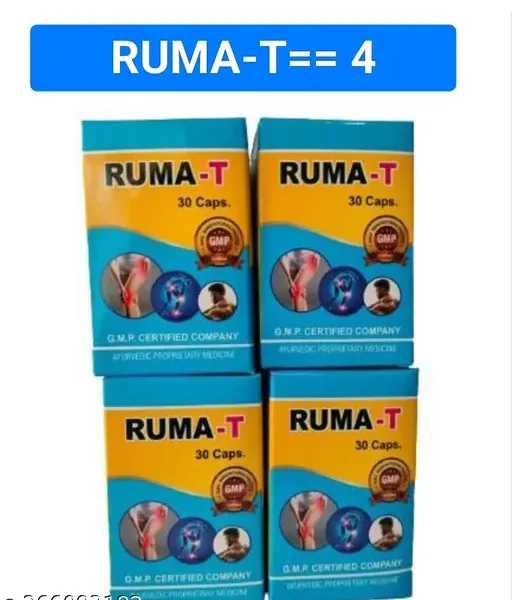 Ruma T Capsule | Tara Herbal Pharmaceutical | Pain relief medicine (4 pack)