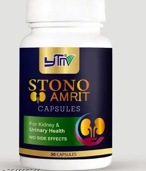 YTM Stono Amrit Capsules for Kidney & Urinary Health (60 Caps)
