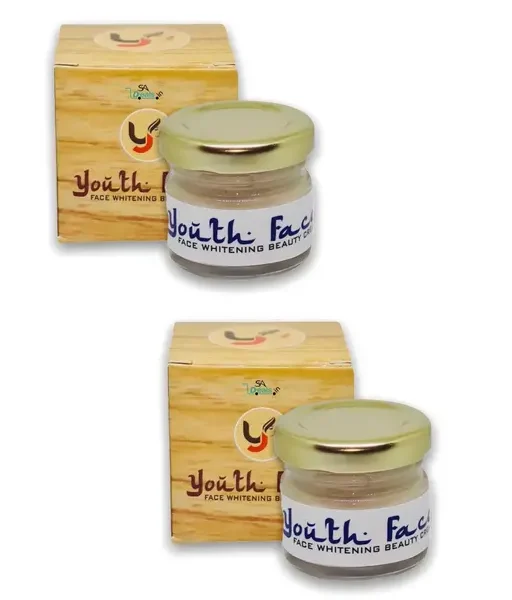Youth Face Whitening Beauty Cream 50g (Pack of 2, 50g each)