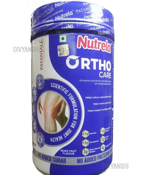 Patanjali Nutrela Ortho Care Help osteoarthritis pain and joint's pain 30 sachets