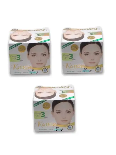 KANZA Whitening beauty cream (Pack of 3, 50g each)