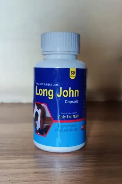 100% Ayurvedic LongJohn Pack of 60 Capsule For Men