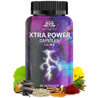 Intimify Xtra Power Men Boys Time Booster Extra Pleasure Stamina Power Capsule for Men, Sexual Capsule for Men, Capsule for boys, Capsule for Men Increase stamina booster | best ayurvedic Capsule