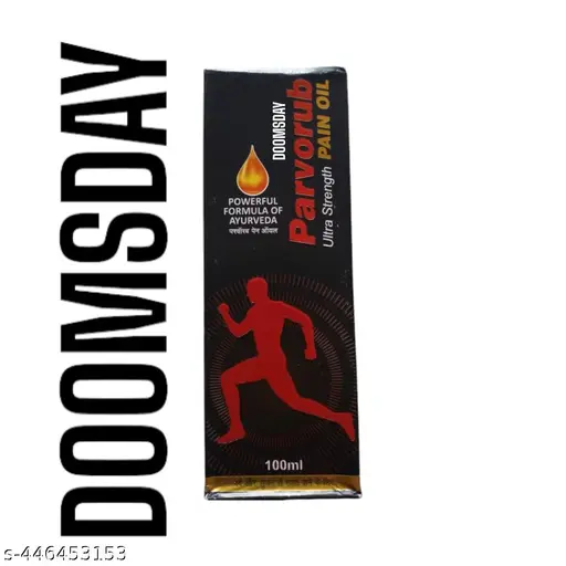parvorub ultra strength doomsday pain relief oil 100 ml pack of 1