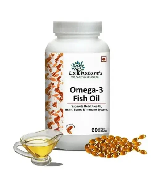 Name: Lokveda Omega-3 Fish Oil 1000 mg- 180mg EPA and 120mg DHA for Healthy Heart