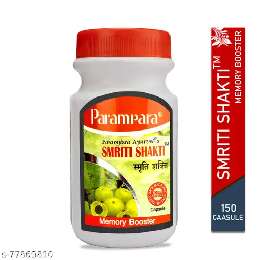 Parampara Ayurved Smriti Shakti Memory Booster 150 Capsules