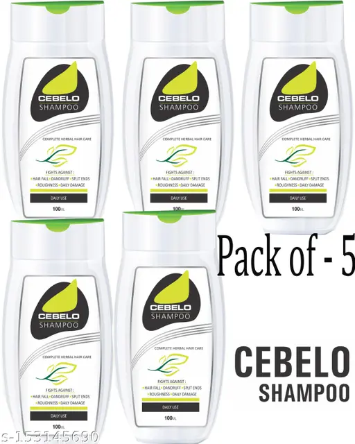 ahavo_512.webp Cebelo Shampoo Complete Herbal Hair Care Anti Dendruff Shampoo 100 ml x 5