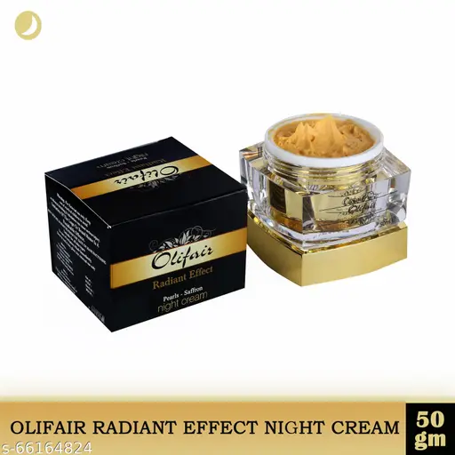 Olifair Radiant Effect Pearls Saffron Night Cream 50ml