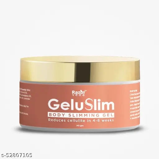 Razorveda Gelu Slim Anti Cellulite Gel & Slimming Gel - Made of Natural Oils for Body, Tummy & Waist,